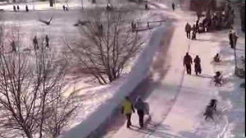 Winter mix video - HEXA from multicopter.ru Moscow flight.mov