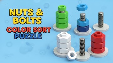 Nut Sort | Machine Nut Sort | All Levels | New Gameplay| MSA games official 