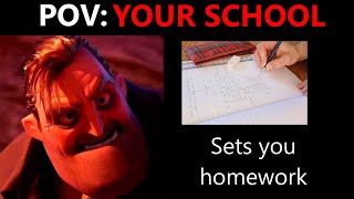 Download Lagu Mr Incredible becoming angry meme (POV your school) MP3