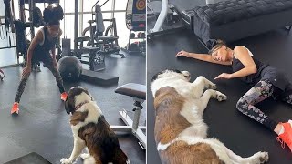 Kate Beckinsale Shares Video of Herself Playing with a Dog in Gym amid Undisclosed Health Issues #US