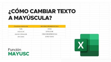 Convertir texto a mayúscula en Excel - StalynDev