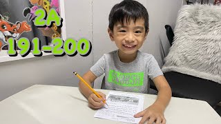 KUMON Reading Program 2A  191-200