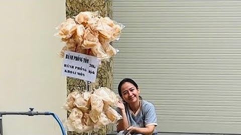 Bánh phồng tôm Năm Căn Cà Mau chiên sẵn cả nhà ơi!