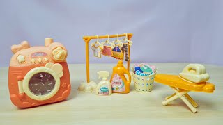 Unboxing Happy Laundry Washing Machine Toy ASMR | Satisfying Video