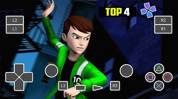Top 4 Ben 10 Games PS2 Emulator Game for Android | Best PS2 Emulator Android | High Graphics