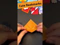 Corner bookmarks tutorial  step by step making  bookmark ideas  sm crafts bookmark creative