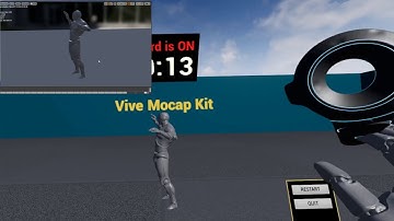 Vive Mocap Kit: full short session