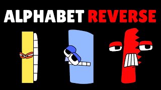 Alphabet Lore But Its Reverse 3 A-Z.. Alphabet Lore Animation