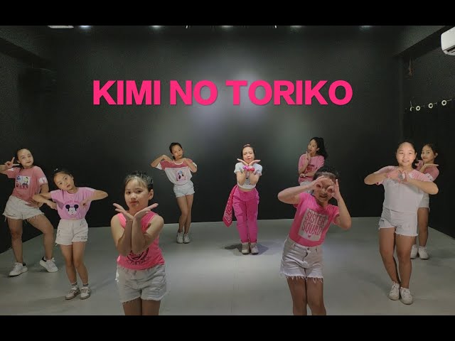 KIMI NO TORIKO ( TIKTOK REMIX ) | ZUMBA | Kids | Abaila Dance Kids | class=