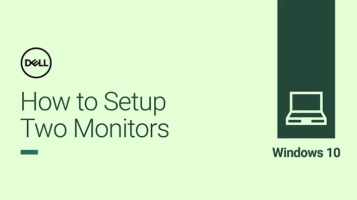 How to Connect Two Monitors to One Computer DELL (Official Dell Tech Support)