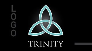 Professional Trinity logo based on Celtic Knot in Illustrator