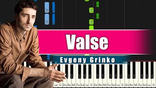 Evgeny Grinko - Valse - Piyano - NOTALI