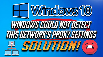 Fix "Windows Could Not Automatically Detect This Network
