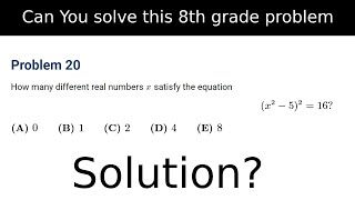 AMC 8 2019 problem 20