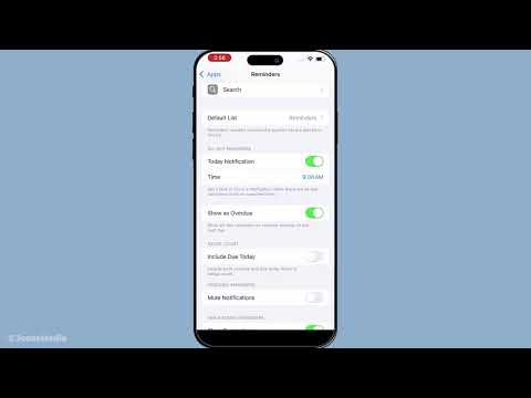 How to Enable Disable Reminders Show as Overdue on iPhone (Step by Step Tutorial and Guide 2026-2027