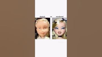 sketch vs rendered #procreate #digitalart #sabrinacarpenter