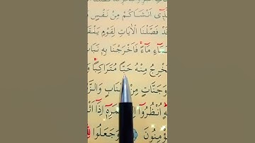 سورة الأنعام الأية 99 القارئ سعد الغامدي
