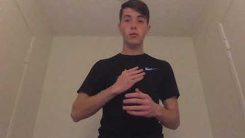 ASL Classifiers Assignment