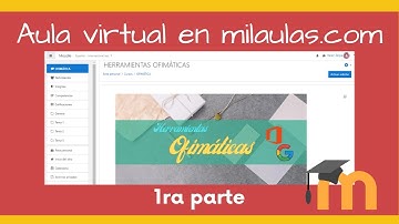 Crear un aula virtual moodle (PRIMERA PARTE)