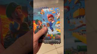 Ingressos colecionáveis de Super Mario Bros O Filme