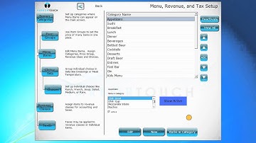 Harbortouch POS Hospitality: Adding a New Screen Category
