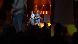 Jason Aldean performing "Big Green Tractor" at PNC Bank Arts Center. 9/9/17.