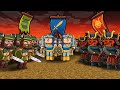 Medieval HISTORY WAR in Minecraft! (Vikings vs Knights vs Samurai)