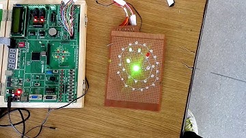 led tree using FPGA