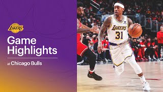 HIGHLIGHTS: Los Angeles Lakers at Chicago Bulls