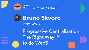 Bruno Škvorc: Progressive Centralization: The Right Way(TM) to do Web3