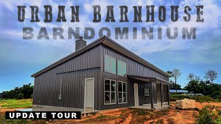 Barndominium Update: 1600 sqft Urban Barnhouse Tour | Millwork & Painting