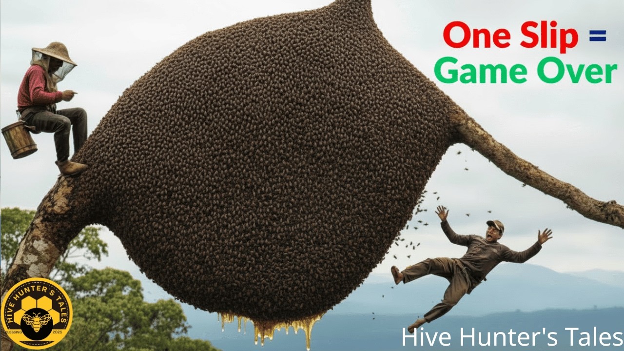 One Slip Changes Everything | Extreme Wild Honey Hunt