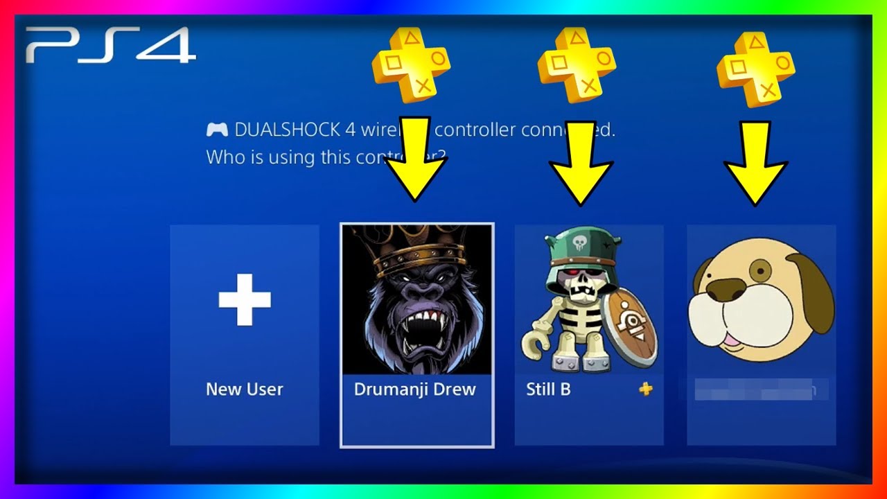 How To Share PS Plus Account | UPDATE - YouTube