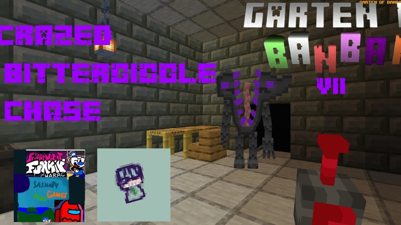 Garten Of Banban 7 Minecraft Map Bittergiggle Chase #gartenofbanban ...