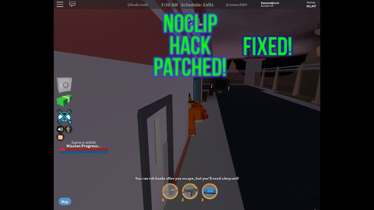 noclip roblox jailbreak for free