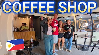 Nova cafeteria em Dumaguete Speed Barbers Ponto de encontro local e primeiras im