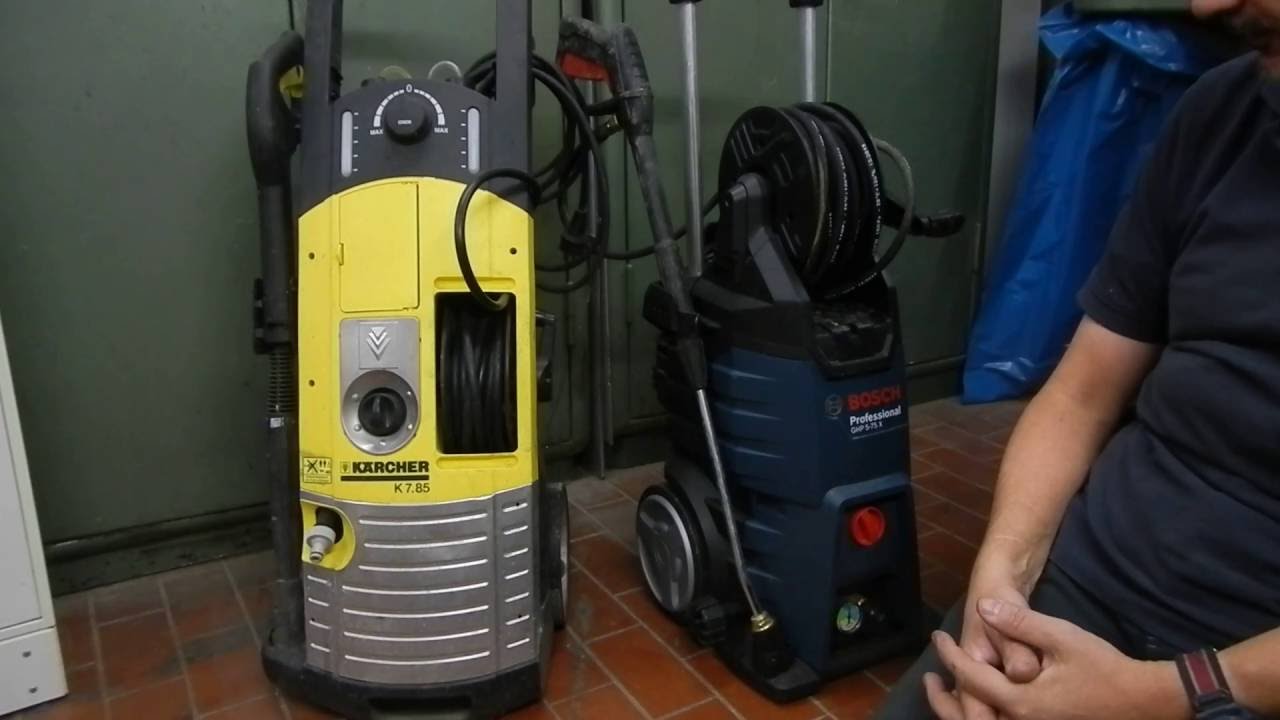 Bosch Ghp 5 75 X Hochdruckreiniger Youtube