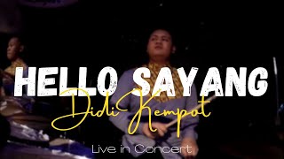 Hello Sayang -Didi Kempot Live in Suriname 2K18[DrumCam]