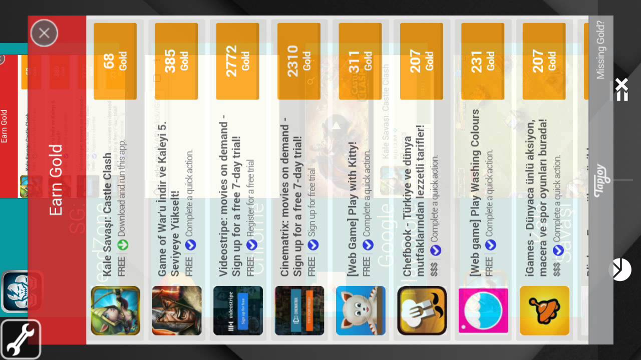 How to get free gold for sg deadzone