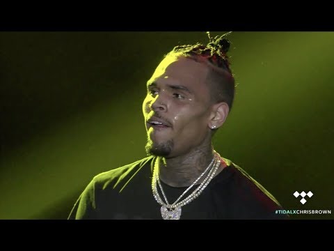 Chris Brown Full Performance Tidal Pop Up Show 2017