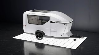 Karoo Adventure Camper is A Compact Trailer With Futuristic Flair