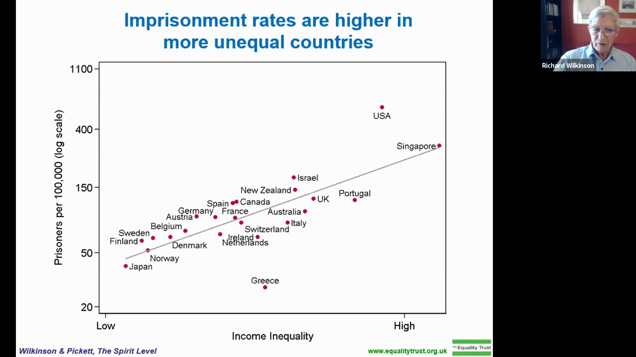 How more equal societies reduce stress and improve wellbeing