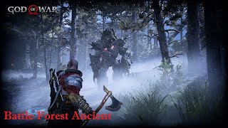 God of War (PS4) - Battle Forest Ancient screenshot 4