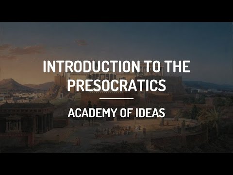 Introductie tot de Presocratici