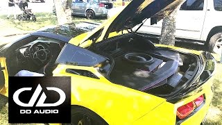 1 DD Z3 15 - DD M3C - LOUD & HUGE FLEX In a Corvette C7 ! HD!