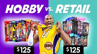 $125 Hobby vs. $125 Retail Basketball Packs 🔥 Banger Alerts!