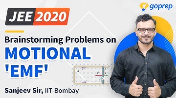 Electromagnetic Induction | Motional EMF | Brainstorming Problems | Physics | JEE Main 2020 | Goprep