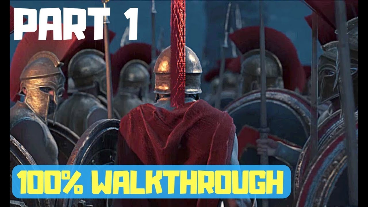 Assassin's Creed Odyssey 100% Walkthrough Part 1 - YouTube