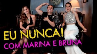 Eu Nunca com Marina Ruy Barbosa e Bruna Marquezine | #HotelMazzafera