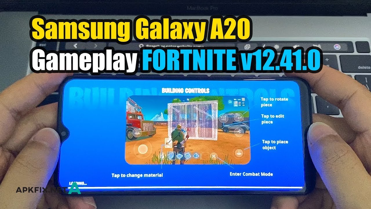 Samsung Galaxy A20 Gameplay FORTNITE v12.41.0 | New Update